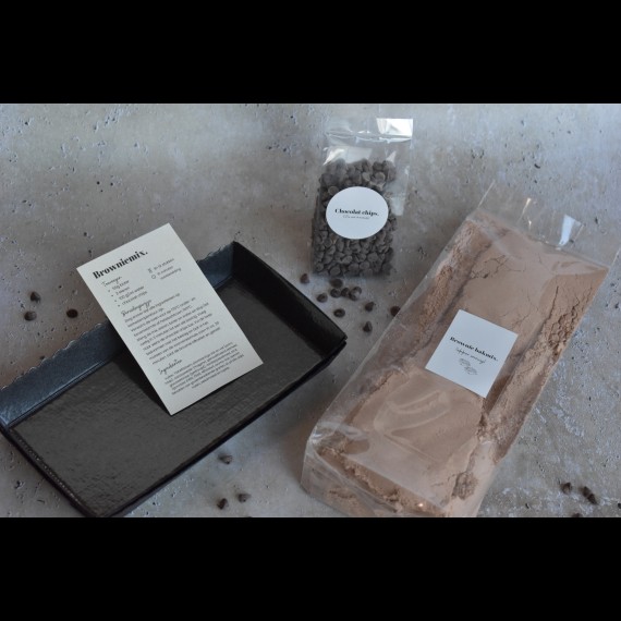 Overheerlijk brownie bakpakket