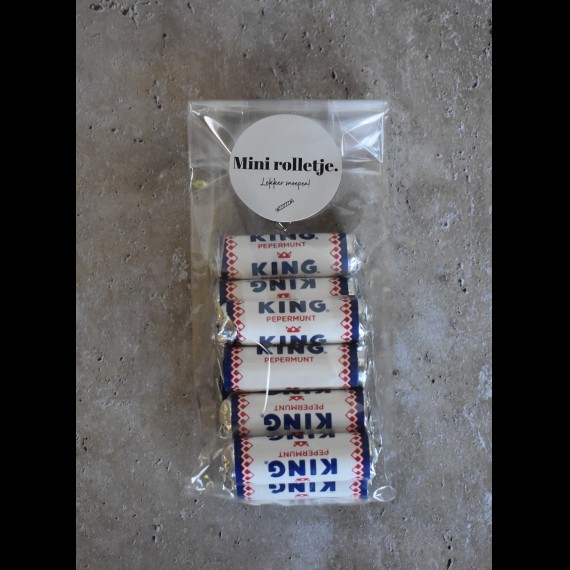 mini KING rolletjes in zakje