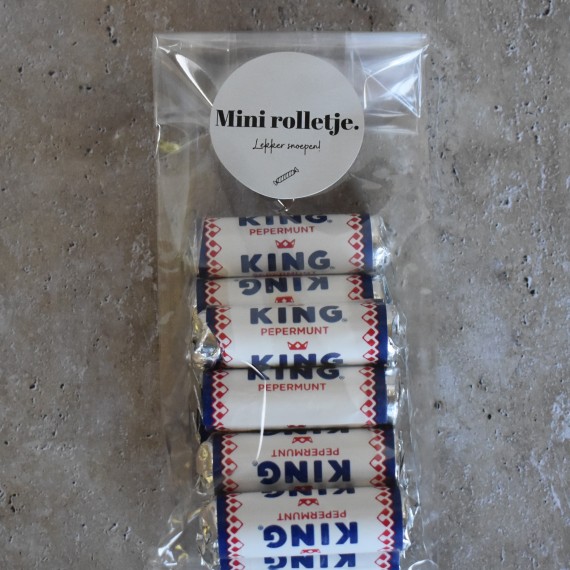 mini KING rolletjes in zakje