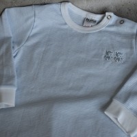 Pyjama Beeren zacht blauw