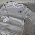 Pyjama Beeren taupe