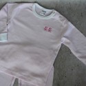 Pyjama Beeren lief roze