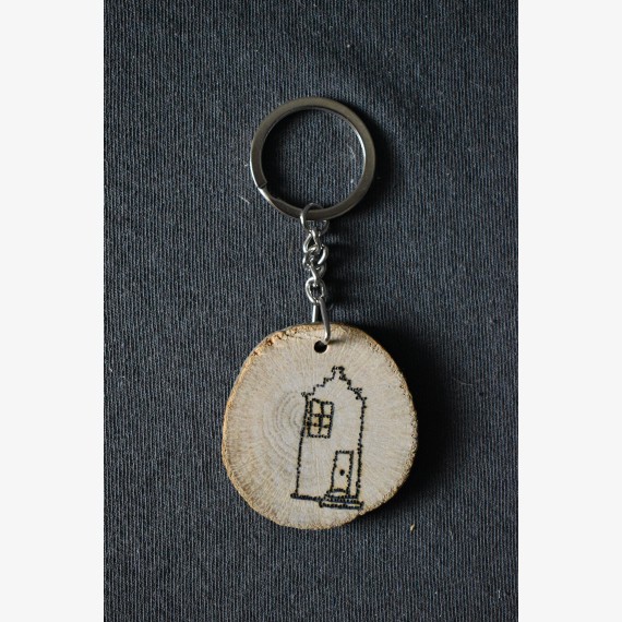 Sleutelhanger 'huis'
