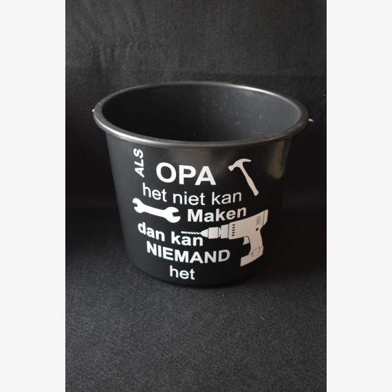Emmer voor opa!