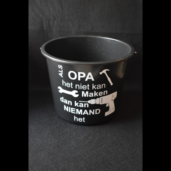 Emmer voor opa!