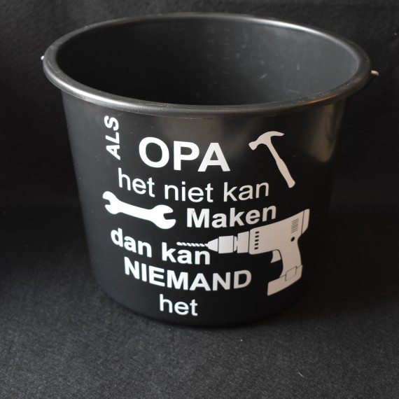 Emmer voor opa!